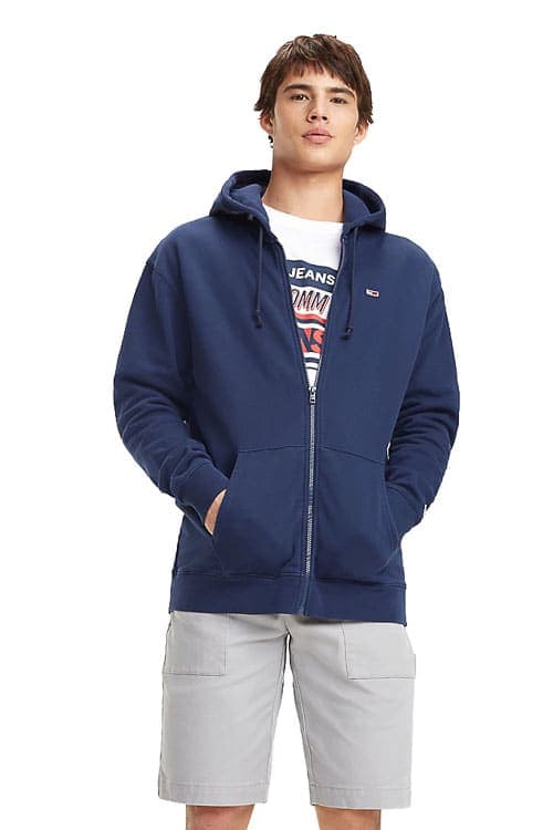 BLUZA TOMMY CLASSICS ZIPTHRU