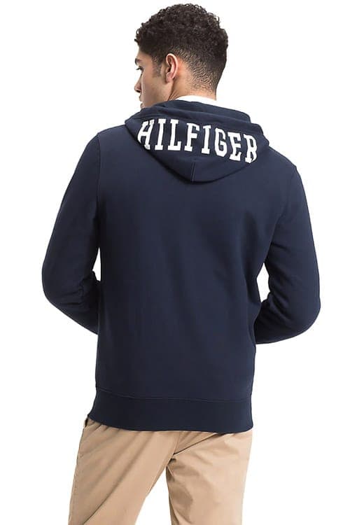 BLUZA HILFIGER HOODED ZIP THROUGH