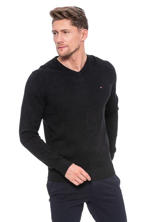 SWETER PIMA CASHMERE VNECK