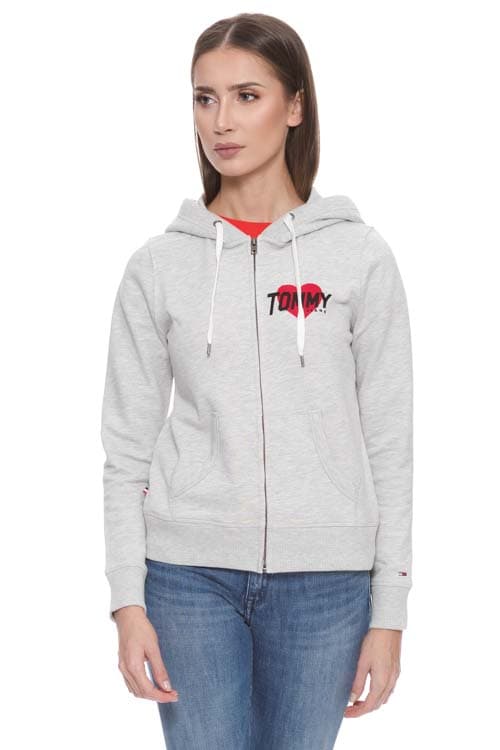 BLUZA LOGO ZIP HOODIE