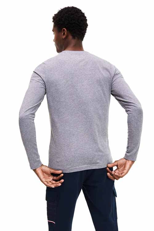 T-SHIRT STRETCH SLIM FIT LONG SLEEVE TEE 