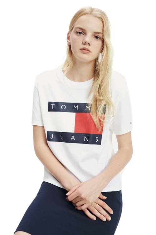 T-SHIRT TOMMY FLAG TEE