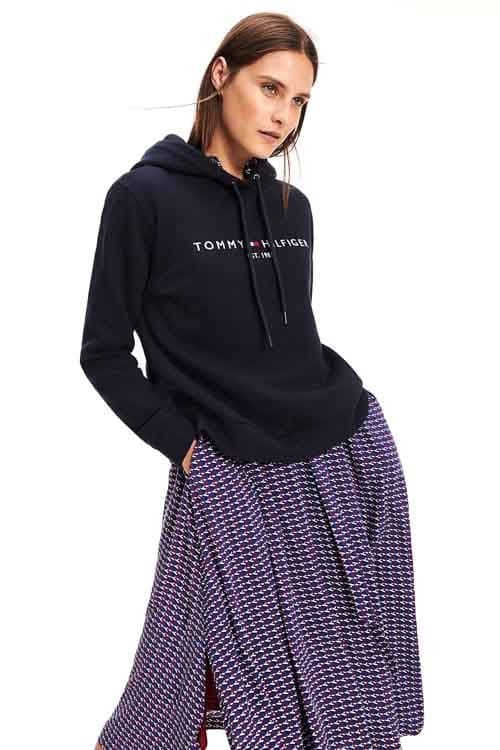 BLUZA ESS HILFIGER  HOODIE 