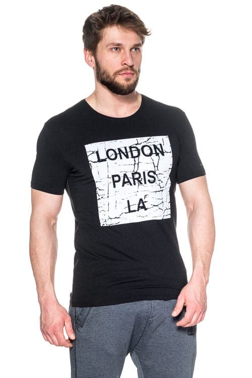 T-SHIRT LONDON PARIS LA